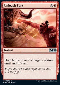 Unleash Fury - Core 2021 (Uncommon) [M21-170]