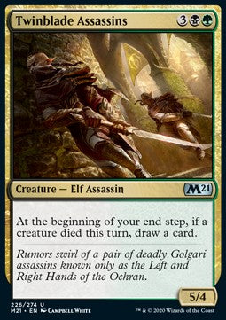 Twinblade Assassins - Core 2021 (Uncommon) [M21-226]