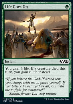 Life Goes On - Core 2021 (Common) [M21-192]