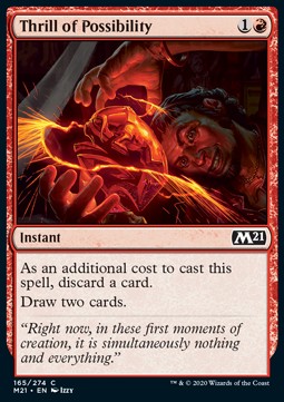Thrill of Possibility - Core 2021 (Common) [M21-165]