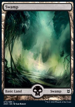Swamp (V.1) - Zendikar Rising (Land) [ZNR-272]