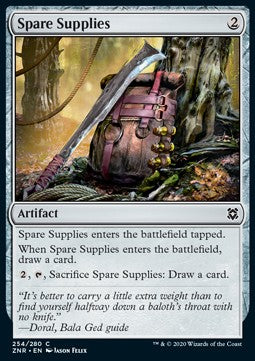 Spare Supplies - Zendikar Rising (Common) [ZNR-254]