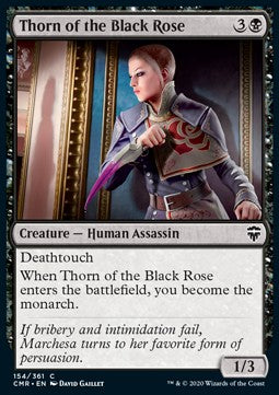 Thorn of the Black Rose - Commander Legends (Common) [CMR-154]