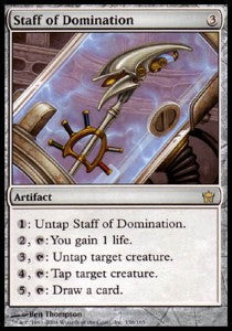 Staff of Domination - Fifth Dawn (Rare) [5DN-156]