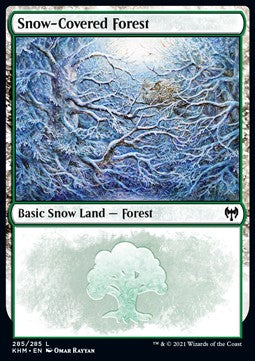 Snow-Covered Forest (V.2) - Kaldheim (Land) [KHM-285]