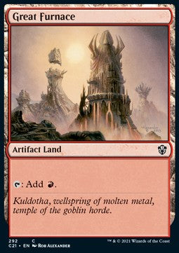 Great Furnace - Commander: Strixhaven (Common) [C21-292]