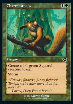 Chatterstorm (V.1) - Modern Horizons 2: Extras (Common) [XMH2-411]