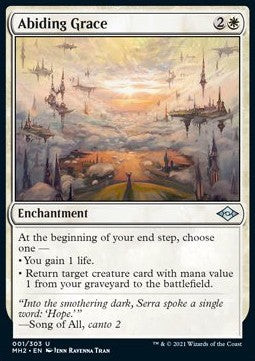 Abiding Grace - Modern Horizons 2 (Uncommon) [MH2-1]
