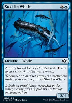 Steelfin Whale - Modern Horizons 2 (Common) [MH2-65]
