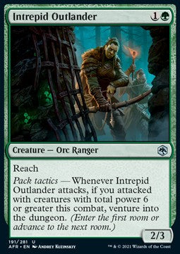 Intrepid Outlander - Adventures in the Forgotten Realms (Uncommon) [AFR-191]