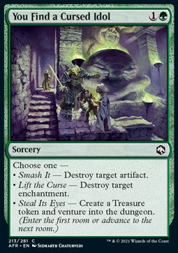 You Find a Cursed Idol - Adventures in the Forgotten Realms (Common) [AFR-213]