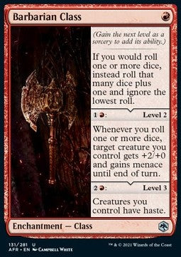 Barbarian Class - Adventures in the Forgotten Realms (Uncommon) [AFR-131]