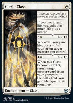 Cleric Class - Adventures in the Forgotten Realms (Uncommon) [AFR-6]