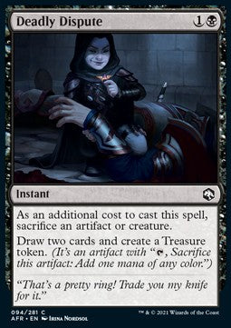 Deadly Dispute - Adventures in the Forgotten Realms (Common) [AFR-94]