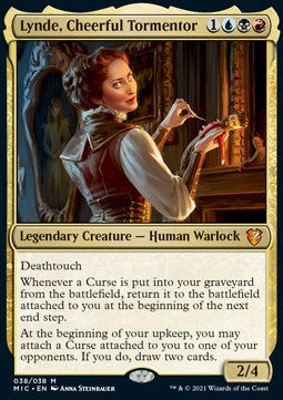 Lynde, Cheerful Tormentor (V.1) - Commander: Innistrad: Midnight Hunt (Mythic) [MIC-38]