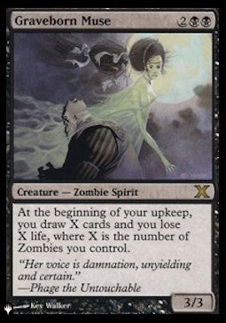 Graveborn Muse - The List (Rare) [ZNL-145]
