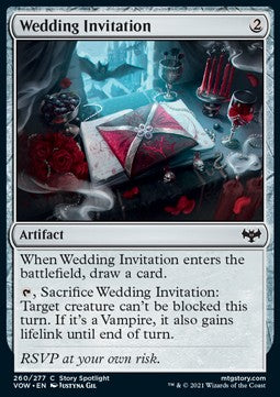 Wedding Invitation - Innistrad: Crimson Vow (Common) [VOW-260]