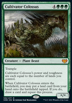 Cultivator Colossus - Innistrad: Crimson Vow (Mythic) [VOW-195]