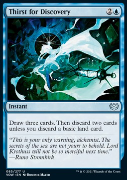 Thirst for Discovery - Innistrad: Crimson Vow (Uncommon) [VOW-85]