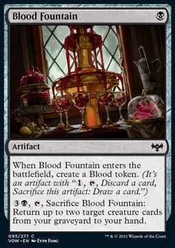 Blood Fountain - Innistrad: Crimson Vow (Common) [VOW-95]