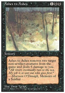 Ashes to Ashes - Fourth Edition (Uncommon)