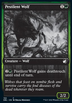 Pestilent Wolf - Innistrad: Double Feature (Common) [DBL-192]