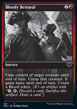 Bloody Betrayal - Innistrad: Double Feature (Common) [DBL-414]