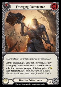 Emerging Dominance (Red) (Rainbow Foil) - Crucible of War - Unlimited (Common) [CRU-U-CRU038]