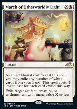 March of Otherworldly Light - Kamigawa: Neon Dynasty (Rare) [NEO-28]