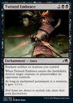 Twisted Embrace - Kamigawa: Neon Dynasty (Common) [NEO-125]