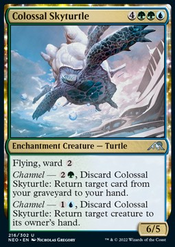 Colossal Skyturtle - Kamigawa: Neon Dynasty (Uncommon) [NEO-216]