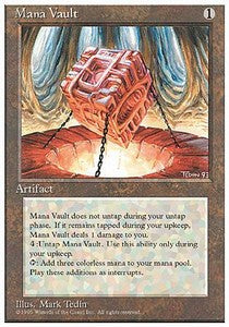 Mana Vault - Fourth Edition (Rare)