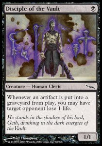 Disciple of the Vault - Mirrodin (Common) [MRD-62]