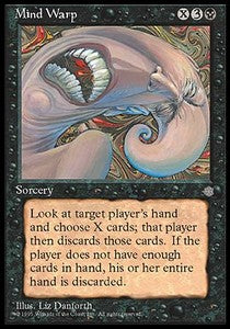Mind Warp - Ice Age (Uncommon)