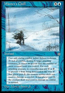 Winter's Chill - Ice Age (Rare)