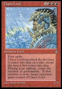 Chaos Lord - Ice Age (Rare)