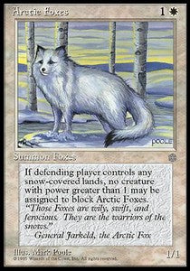 Arctic Foxes - Ice Age (Common)