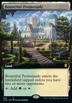 Bountiful Promenade - Commander Legends: Battle for Baldur's Gate: Extras (Rare) [XCLB-601]