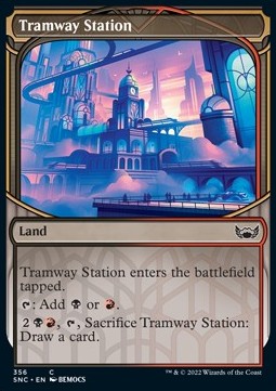 Tramway Station - Streets of New Capenna: Extras (Common) [XSNC-356]