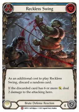 Reckless Swing (Regular) - History Pack 1 (Majestic) [1HP-013]