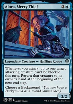 Alora, Merry Thief - Commander Legends: Battle for Baldur's Gate (Uncommon) [CLB-55]