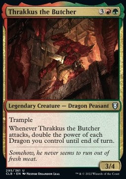 Thrakkus the Butcher - Commander Legends: Battle for Baldur's Gate (Uncommon) [CLB-295]