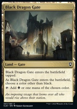 Black Dragon Gate - Commander Legends: Battle for Baldur's Gate (Common) [CLB-347]