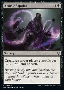 Arms of Hadar - Commander Legends: Battle for Baldur's Gate (Common) [CLB-113]