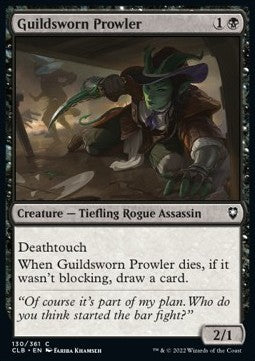 Guildsworn Prowler - Commander Legends: Battle for Baldur's Gate (Common) [CLB-130]