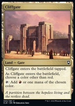 Cliffgate - Commander Legends: Battle for Baldur's Gate (Common) [CLB-350]