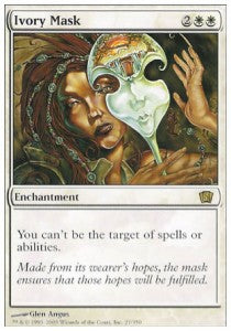 Ivory Mask - Eighth Edition (Rare) [8ED-27]