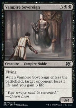 Vampire Sovereign - Double Masters 2022 (Common) [2X2-97]