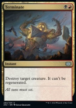 Terminate - Double Masters 2022 (Uncommon) [2X2-284]