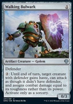Walking Bulwark - Dominaria United (Uncommon) [DMU-241]